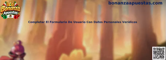 Guía para completar el formulario de usuario con datos personales verídicos