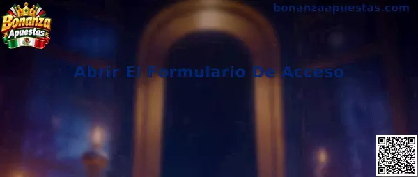 Guía visual para abrir el formulario de acceso de Bonanza Apuestas