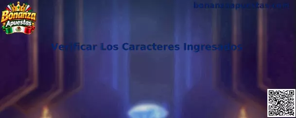 Guía para verificar los caracteres ingresados antes de iniciar sesión en Bonanza Apuestas