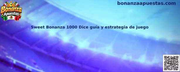 Imagen ilustrativa de Sweet Bonanza 1000 Dice para una guía de reglas, dados, cascadas y estrategia responsable