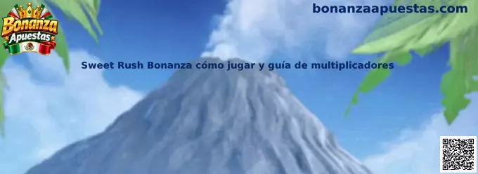 Imagen ilustrativa de Sweet Rush Bonanza, juego de tragamonedas con símbolos de dulces y multiplicadores